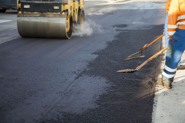 Asphalt Road Repair in Los Gatos
