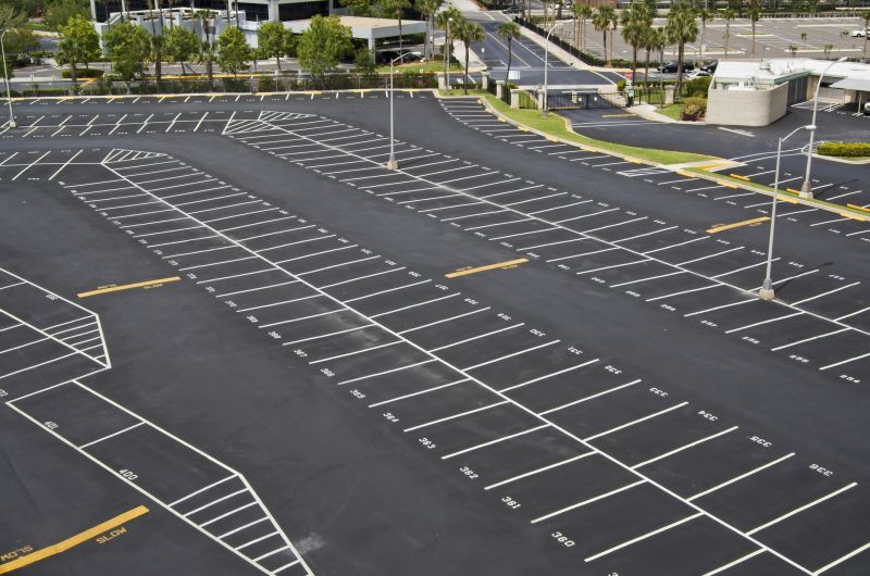 Asphalt Parking Lot Paving