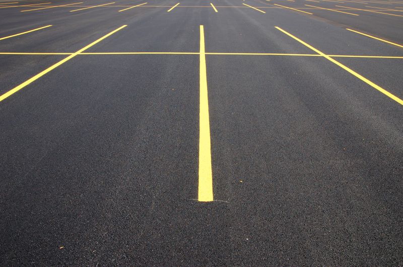 Finished Commercial Parking Lot